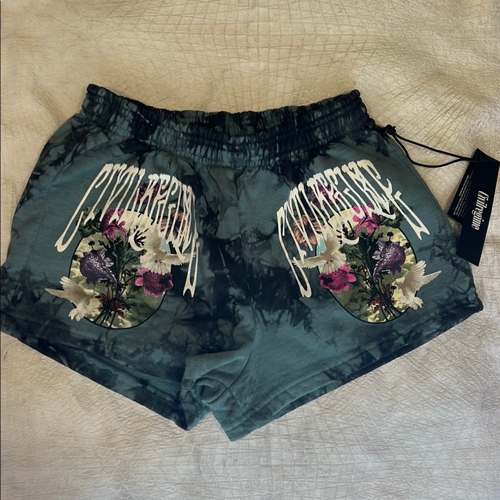 NWT Civil Regime Women’s Shorts Embroidered